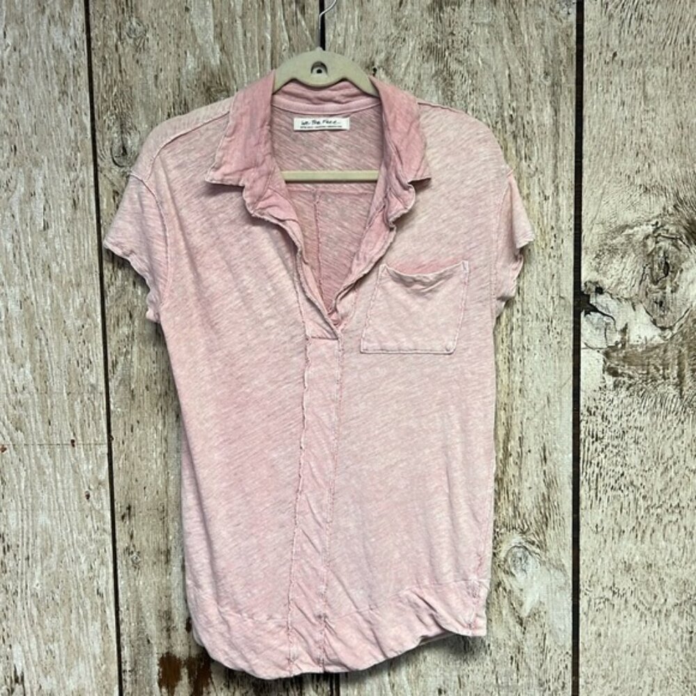 Free People Knit Polo Shirt size XS